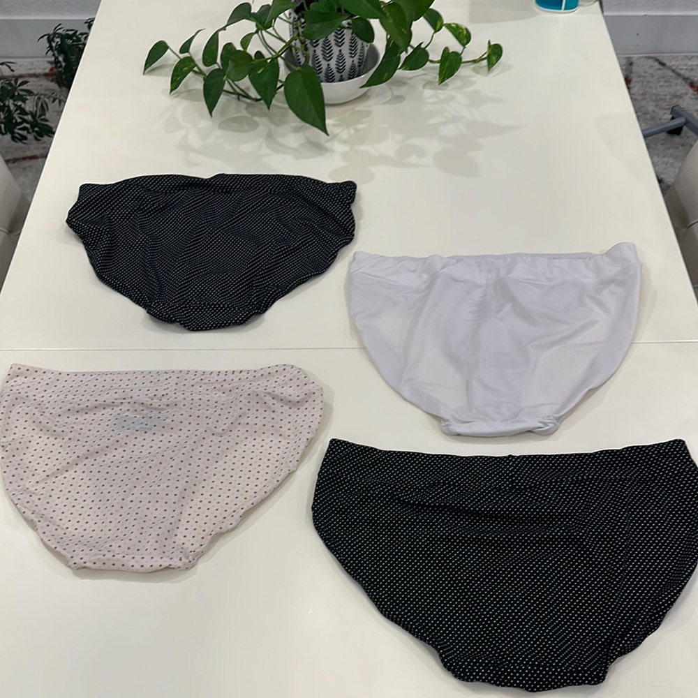 Set of 4 Women's Warners Briefs